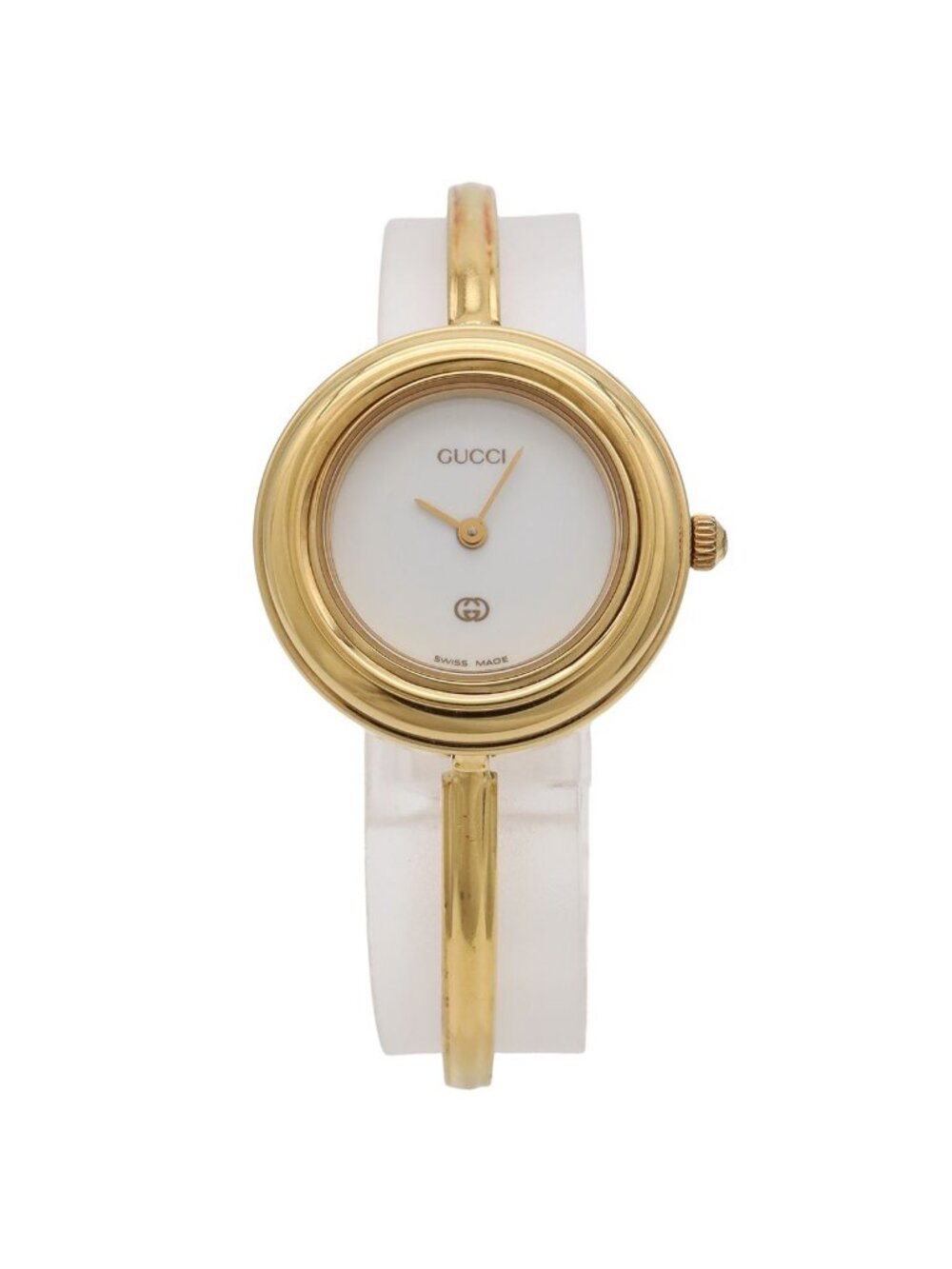Gucci Change Bezel White Dial Quartz Watch 11/12